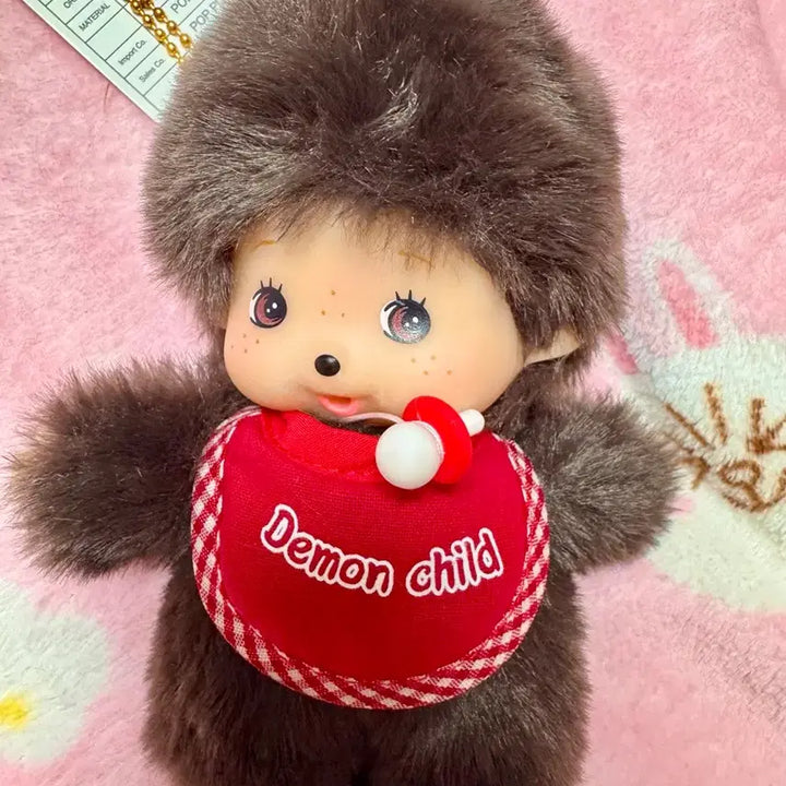 [BUNJANG] Monchhichi Doll Keychain / 몬치치 인형