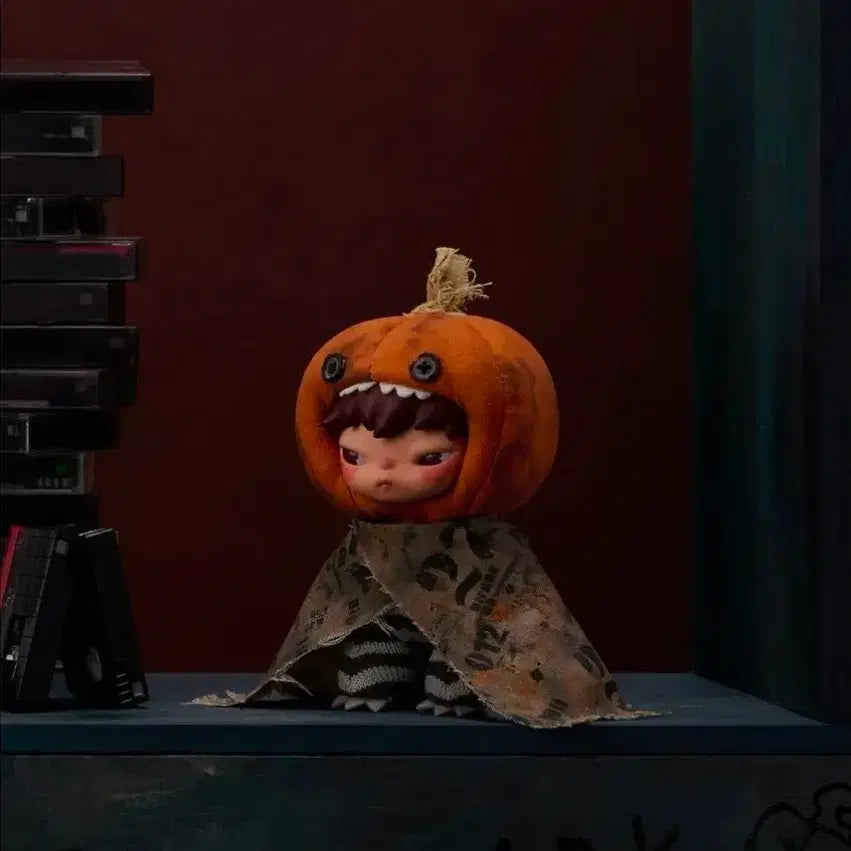 [BUNJANG] Pop Mart Hirono After Dark Series Pumpkin Figure / 무배/팝마트 히로노 애프터 다크 시리즈 호박 팝나우(양도) 팝니다.