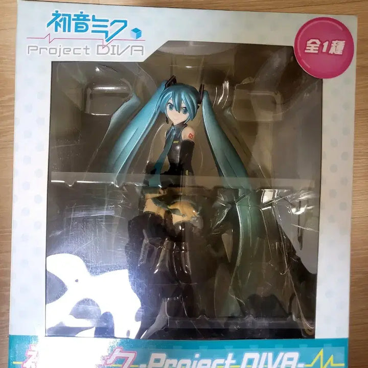 [BUNJANG] Hatsune Miku Project DIVA Premium Figure (Sealed, Classic) / (미개봉 고전)하츠네 미쿠 Project DIVA 프리미엄 피규어