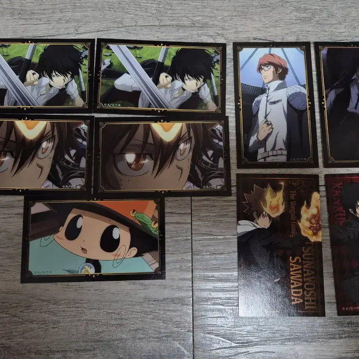 [BUNJANG] Reborn! Official Paper Goods Set / 가정교사 히트맨 리본 지류굿즈 판매합니다!