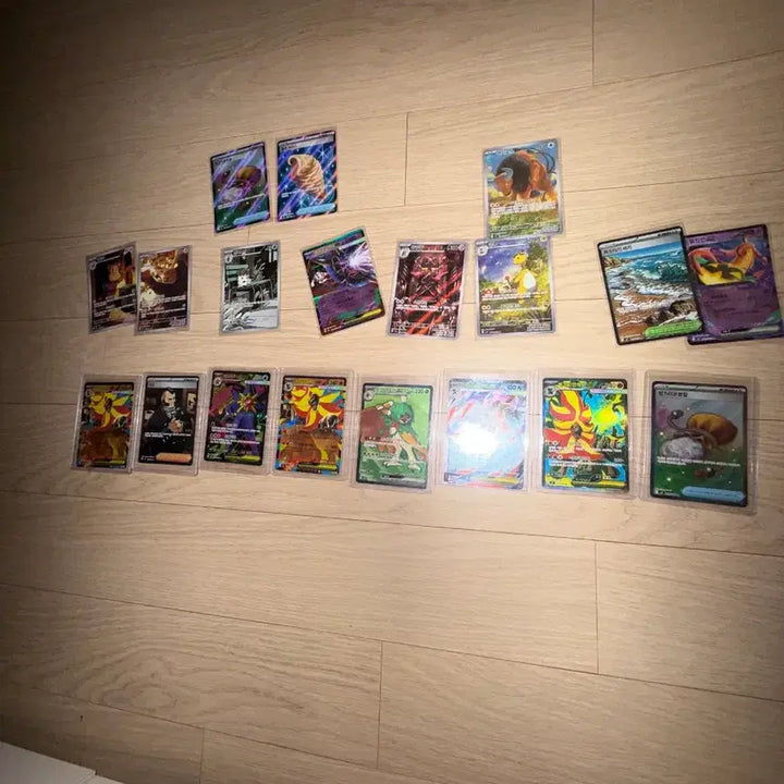 [BUNJANG] Pokemon Card Bundle Set with Stickers and Gaole / 포켓몬 카드 일괄 판매(띠부실,가오레)