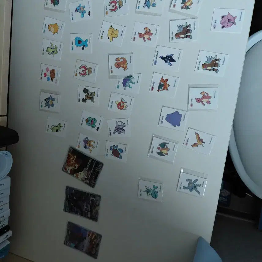 [BUNJANG] Pokemon Card Bundle Set with Stickers and Gaole / 포켓몬 카드 일괄 판매(띠부실,가오레)