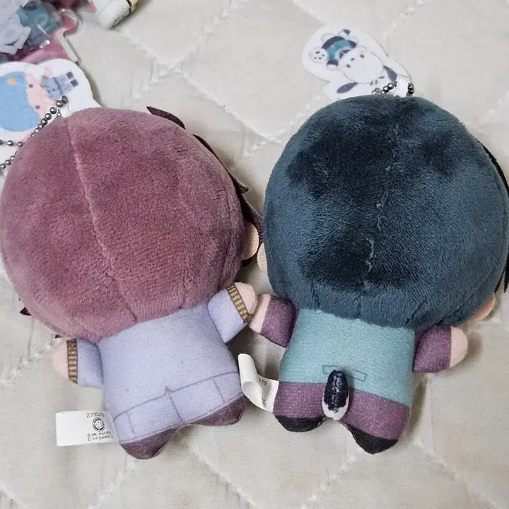 [BUNJANG] Blue Lock Isagi &amp; Rin Sanrio Chibi Plush Bundle / 블루록 사에 린 산리오 치비구루미 치비누이 인형 누이구루미 일괄