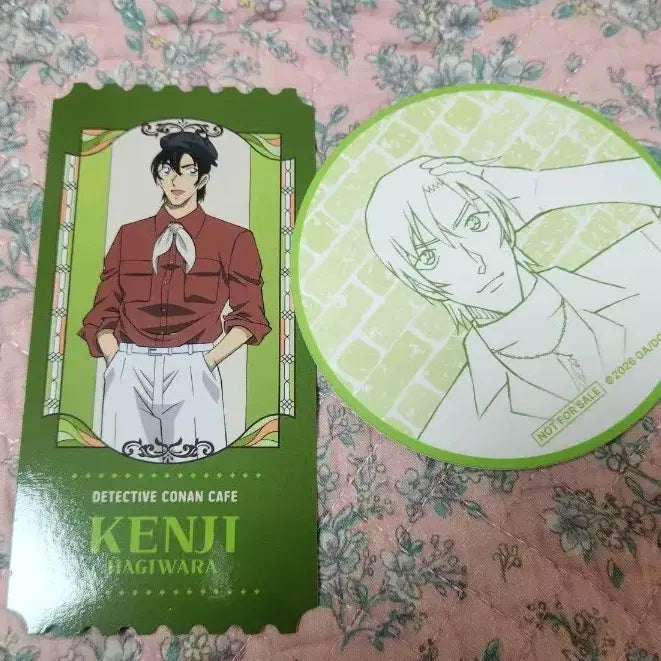 [BUNJANG] Detective Conan Popup Cafe Kenji Hagiwara Bundle Set / 명탐정 코난 팝업 카페 굿즈 하기와라 켄지 일괄