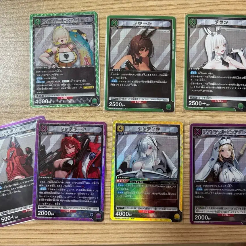 [BUNJANG] Nier: Automata Union Arena Card Bundle Set - Cinderella, Red Hood, PCR, etc. / 니케 유니온아레나 카드 신데렐라 레드후드 pcr 외 일괄
