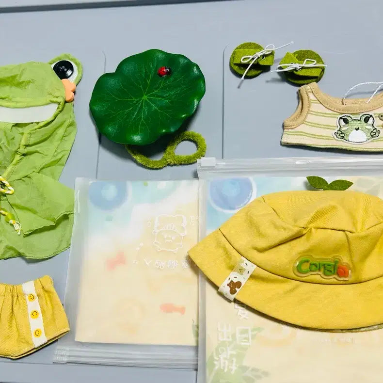 [BUNJANG] 20cm Plush Doll Clothing Bundle Set / 솜인형 20cm 옷 일괄 판매