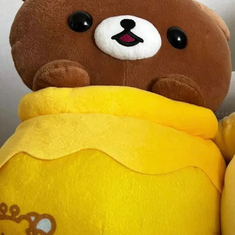 [BUNJANG] Rilakkuma Kogumaze Honey Pot Plush / 리락쿠마 코구마 꿀단지 인형