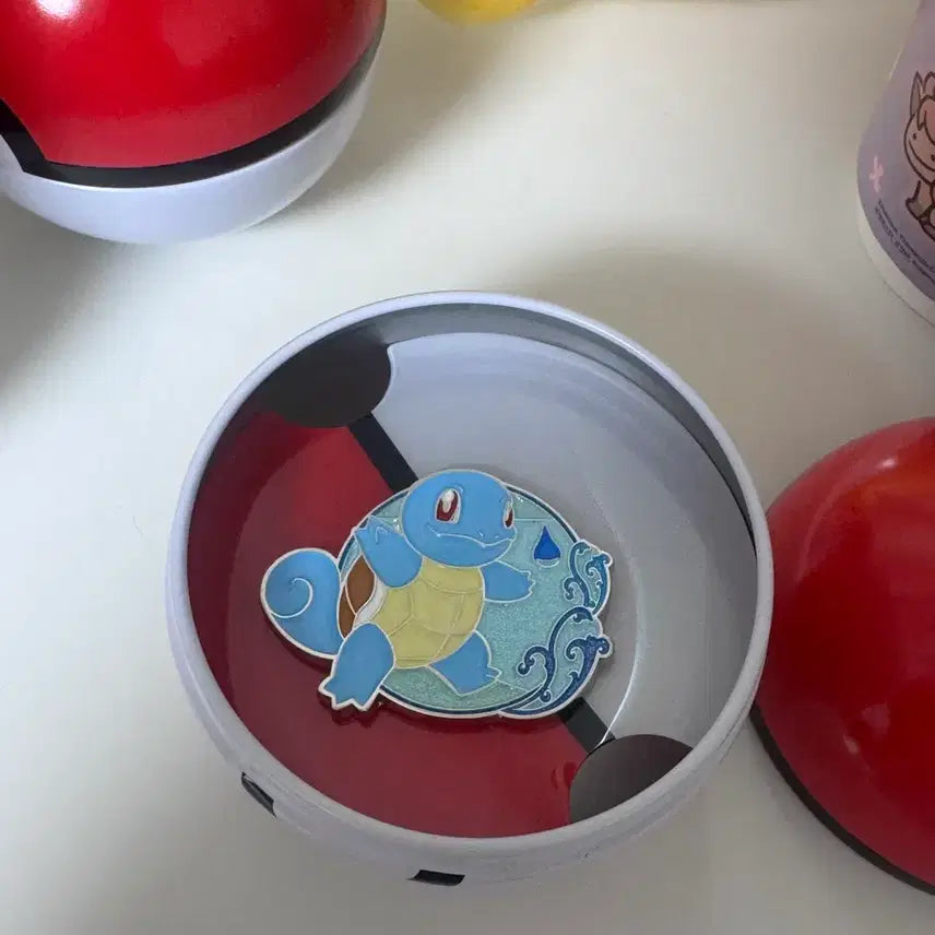 [BUNJANG] Pokemon Store Random Badge 100 - Squirtle / 포켓몬 스토어 랜덤 뱃지 100 꼬부기