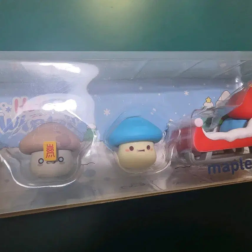 [BUNJANG] MapleStory Hellowinter Orange Mushroom Figure Set (Sealed) / 메이플스토리 헬로윈터 주황버섯 피규어 세트 미개봉