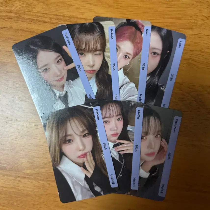 [BUNJANG] tripleS ALPICORN VIP Object Bundle Set (Excluding Jiyeon) / 급처) 트리플에스 알피콘 vip 미스캔 오브젝트 지연 제외 일괄 양도