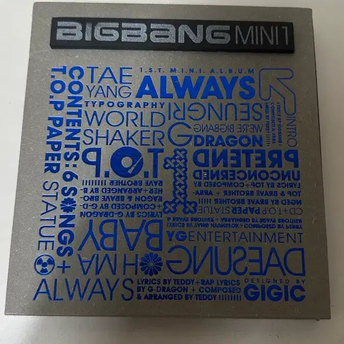 [BUNJANG] BIGBANG Mini Album Vol. 1: ALWAYS / 빅뱅 미니1집 ALWAYS 앨범