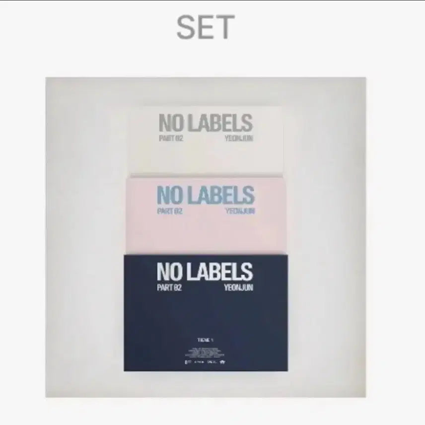 [BUNJANG] TXT Yeonjun NO LABELS PART 02 Standard Edition Set / 연준 NO LABELS PART 02 일반반 세트