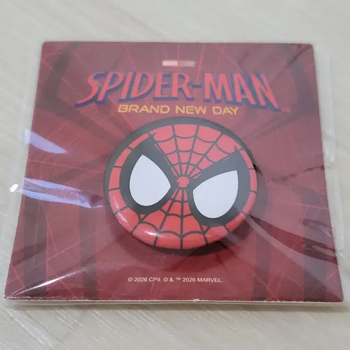 [BUNJANG] Spider-Man 3D Lenticular Poster + Pin Badge Set / [전용박스 안전포장] 스파이더맨 3D 렌티큘러 포스터 + 핀뱃지