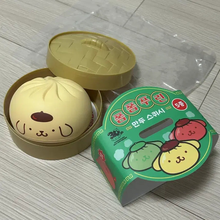 [BUNJANG] Pompompurin Waaangmandu Pop-up Random Squishy / 폼폼푸린 와앙만두 팝업 왕만두 랜덤 스퀴시 폼폼푸린