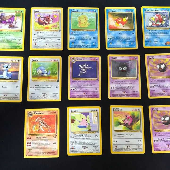 [BUNJANG] Pokemon Cards 1990s Old Back Collection - First Edition (North American Edition) / 포켓몬카드 1990년대 올드백(초판)모음 북미판