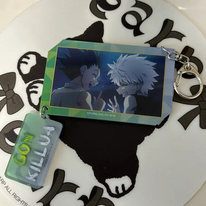 [BUNJANG] Hunter x Hunter Gon &amp; Killua Acrylic Keychain / 헌터x헌터 곤 키르아 아크릴 키링 헌헌 헌터헌터