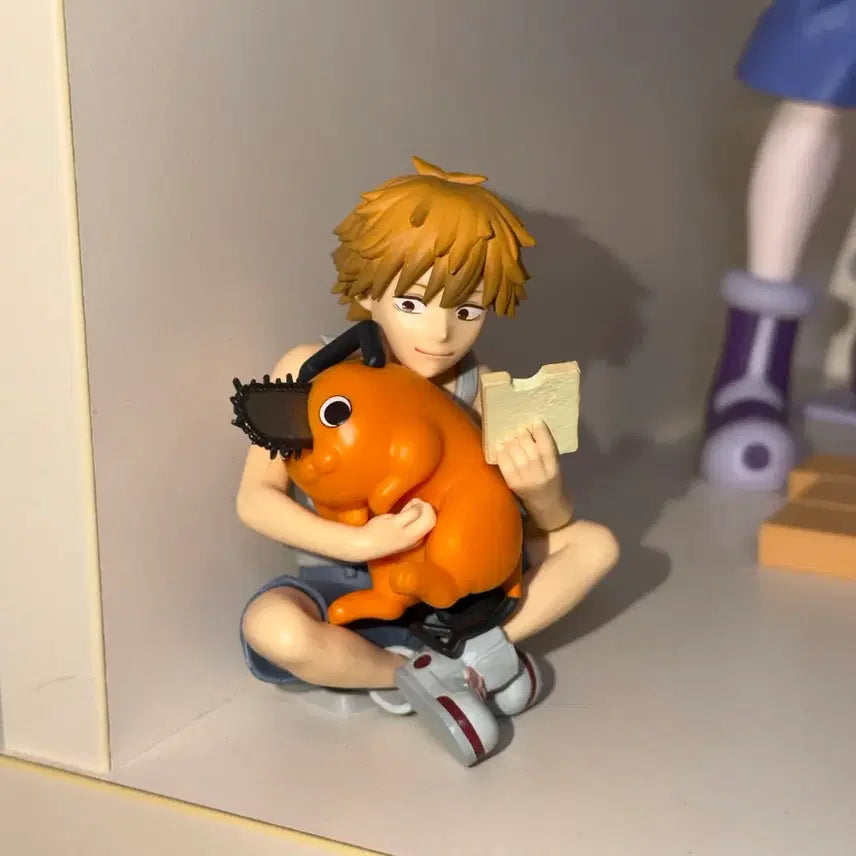[BUNJANG] Chainsaw Man Denji Pochita Break Time vol. 3 Figure / [급처] 체인소맨 덴지 포치타 브레이크 타임 vol.3 피규어 단순 전시