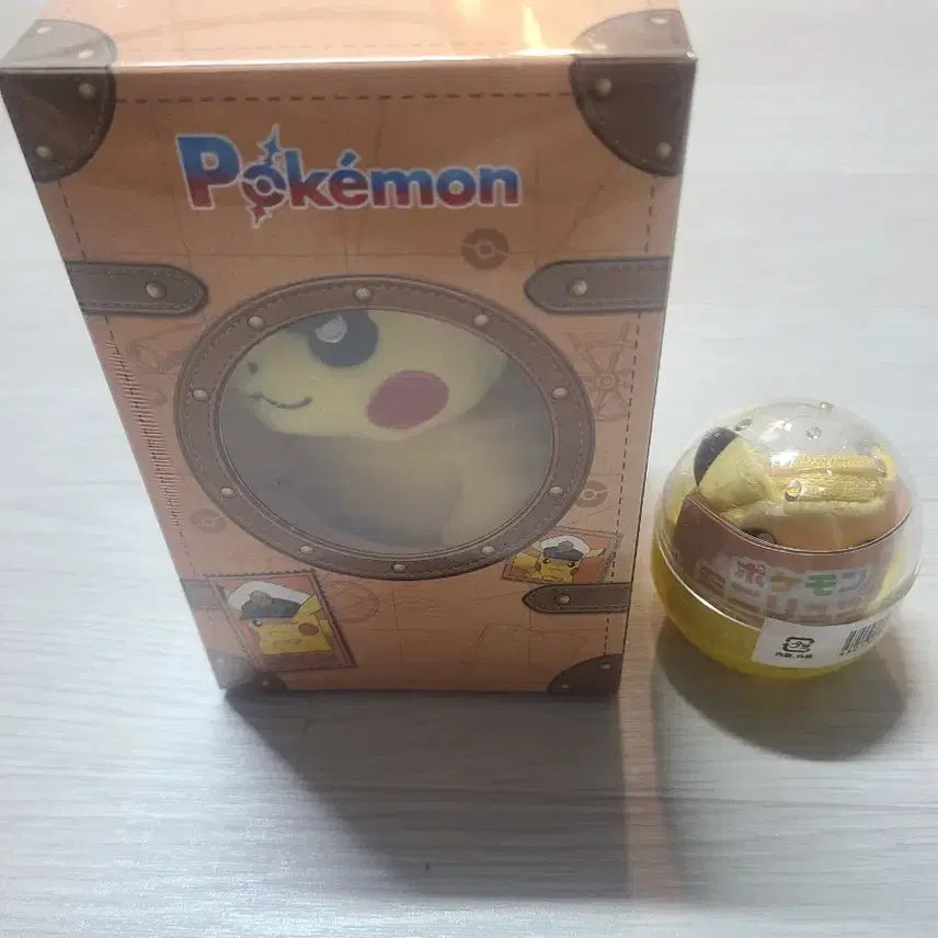 [BUNJANG] Pokemon OST Captain Chu + Pikachu Backpack Set / 포켓몬스터 TV 애니메이션 OST 캡틴츄 세트