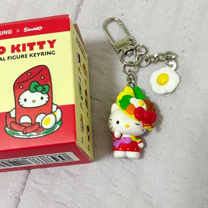[BUNJANG] Hello Kitty Jeonju Bibimbap Region Keyring / 올리브영 텐바이텐 헬로키티 지역 키링 전주 비빔밥