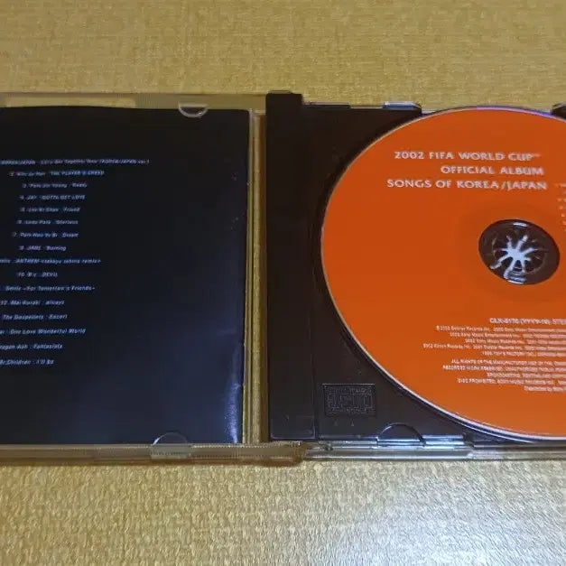 [BUNJANG] 2002 FIFA World Cup Official Album Local Version CD / 2002 FIFA 월드컵 공식 앨범 로컬 버전 CD