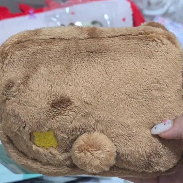 [BUNJANG] Rilakkuma Plush Coin Purse Pass Case Multi Pouch (Koguma) / 리락쿠마 인형 지갑 패스 케이스 멀티 파우치(코구마)