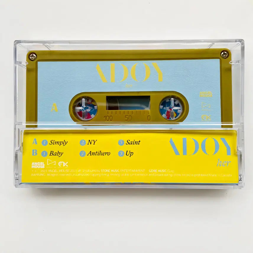 [BUNJANG] ADOY Her EP Cassette Tape / 아도이 Her EP 앨범 카세트 테이프