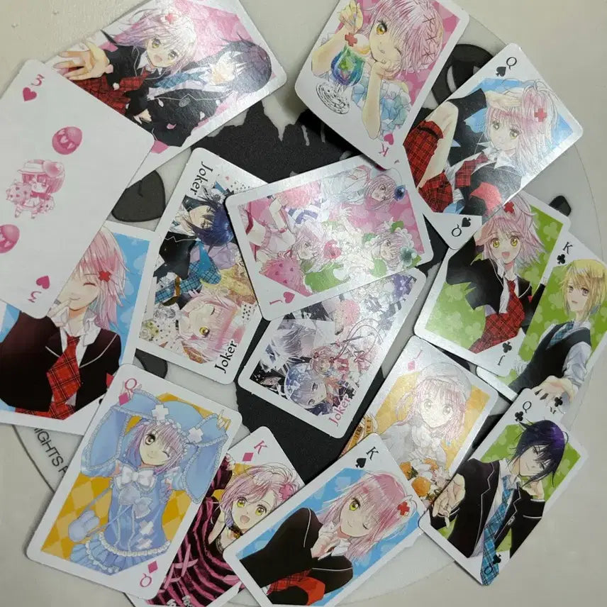 [BUNJANG] Character Transform Card Set Nakayoshi Magazine Appendix / 캐릭캐릭체인지 트럼프 부록 나카요시 26년 2월호 잡지 카드 캐캐체 아무 토마 루이