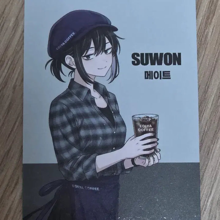 [BUNJANG] Ediya Jiklog Kang Suwon Photocard / 이디야 이직로그 강수원 포토카드