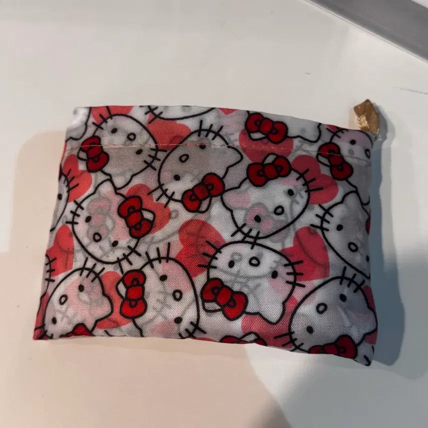 [BUNJANG] Sanrio Hello Kitty Folding Shopping Bag / 산리오 헬로키티 접이식 장바구니
