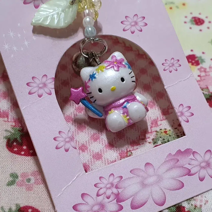 [BUNJANG] Sanrio Hello Kitty Fairy Strap / 고전 키티 페어리 요정 스트랩