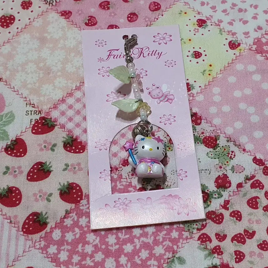 [BUNJANG] Sanrio Hello Kitty Fairy Strap / 고전 키티 페어리 요정 스트랩