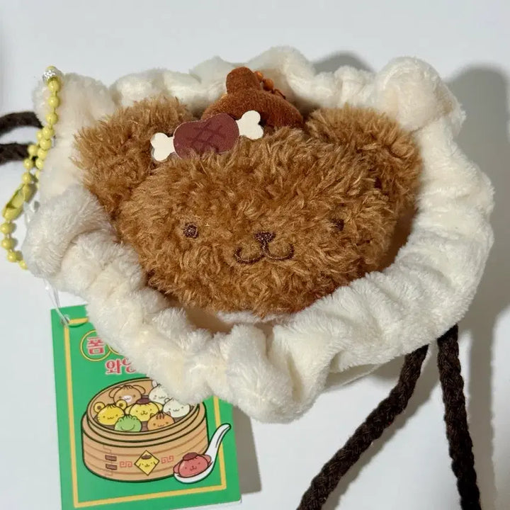 [BUNJANG] Pompompurin "Waaang Mandu" Pop-up Random Pouch Plush / 폼폼푸린 와앙만두 팝업 속재료 랜덤 파우치 인형 양도