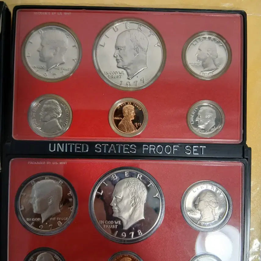 [BUNJANG] 1976-1979 US Mint Proof Set Collection / 미국 동전 프루프 세트 1976-1979