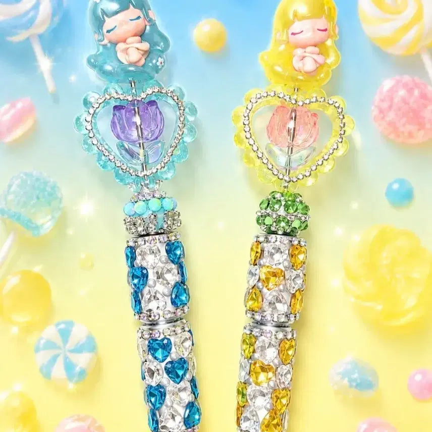 [BUNJANG] Pop Mart Rita Handmade Ballpoint Pen / 팝마트 리타 수제볼펜