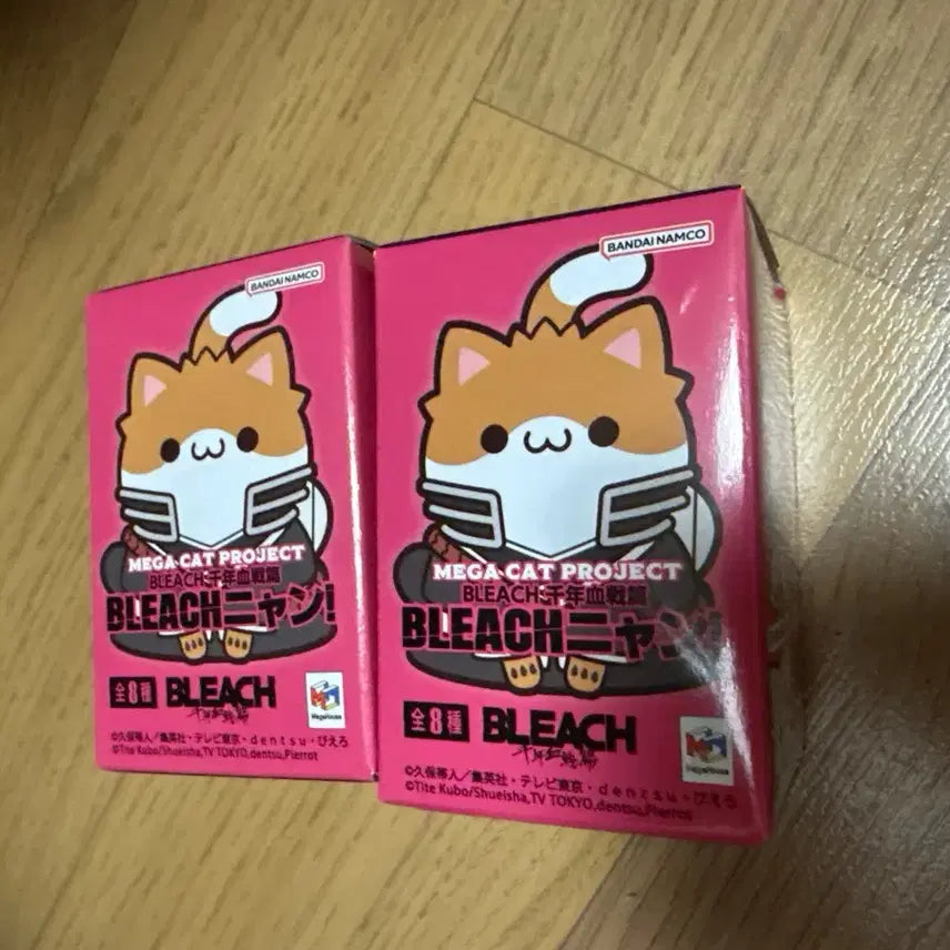 [BUNJANG] Bleach Megacats Rukia &amp; Byakuya Mini Figure Bundle Set / 2개일괄 블리치 메가캣 루키아 바쿠야 미니 피규어