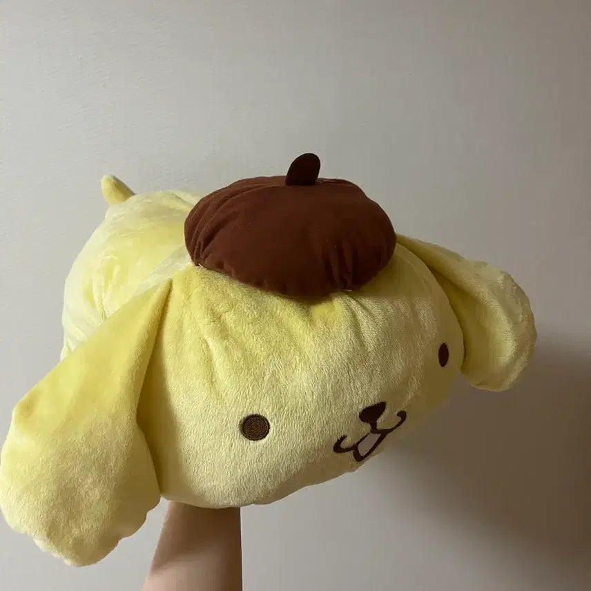[BUNJANG] Sanrio Pompompurin Large Plush Doll (Approx. 45cm) / 폼폼푸린 라잉 중대형 인형