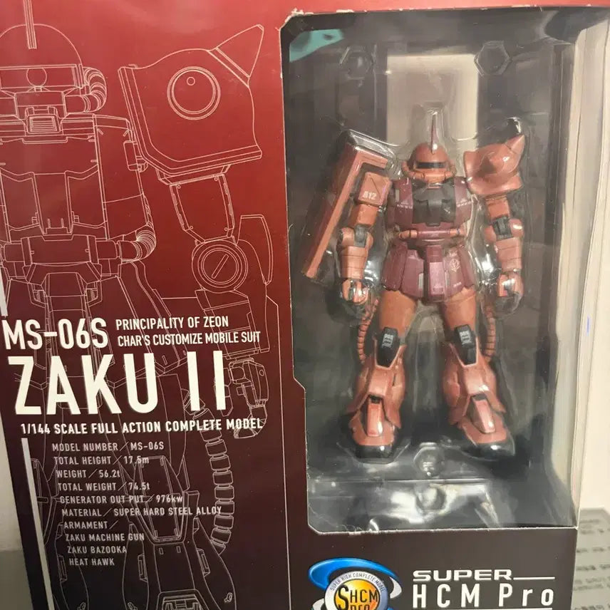 [BUNJANG] Bandai Zaku II Super HCM Pro (Opened) / 자쿠2 반다이 super hcm pro
