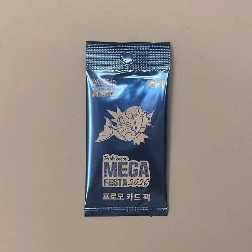 [BUNJANG] Pokemon Mega Pista 2026 Promo Card Pack (Sealed) / [미개봉/택포] 포켓몬 메가 피스타 2026 프로모 카드 팩