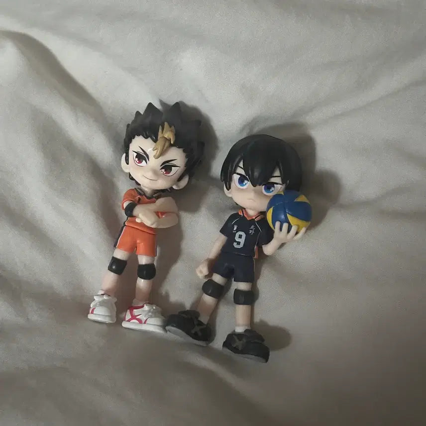 [BUNJANG] Haikyuu!! Palverse Figure Kageyama &amp; Nishinoya Bundle Set / 일괄) 하이큐 팔버스 피규어 카게야마 니시노야