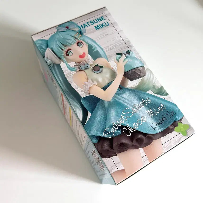 [BUNJANG] Furyu Hatsune Miku Sweet Ver. Pearl Figure / 후류 민트초코 하츠네 미쿠 스윗 스위트 피규어 펄ver
