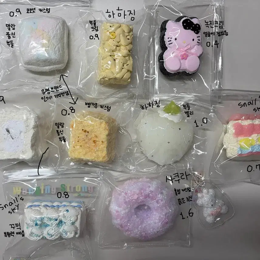 [BUNJANG] Hahajing Sakura Squishy Ball / 하하징 사쿠라 봉갈 말랑이 급처