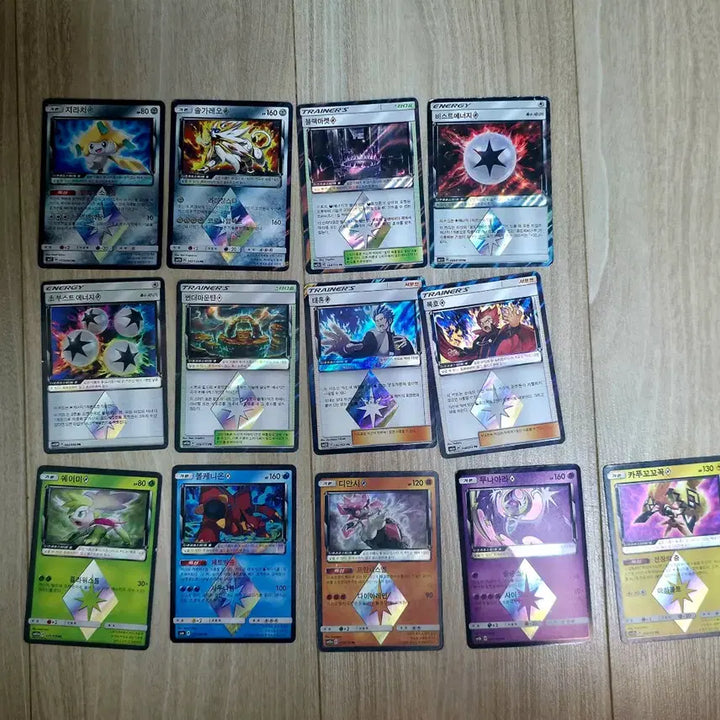 [BUNJANG] Pokemon Prism Rare 13 Types Bundle Set / 포켓몬 프리즘레어 13종 판매