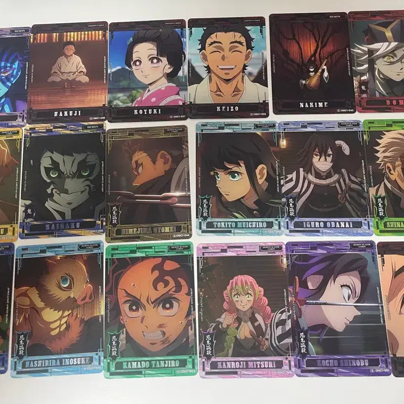 [BUNJANG] Demon Slayer: Mugen Train Edition Card Set / 귀멸의칼날 무한성 카드 셋트