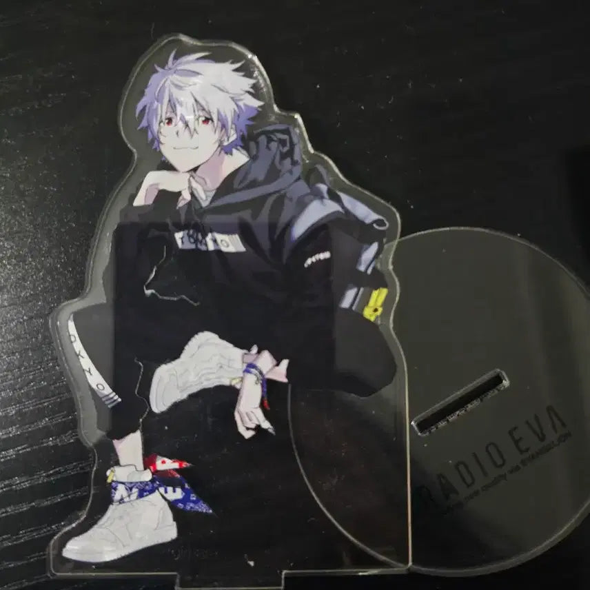[BUNJANG] Evangelion Kaworu Nendoroid Plush &amp; Acrylic Stand Set / 에반게리온 / 카오루 누이인형&amp;아크릴 스탠드 2종 세트