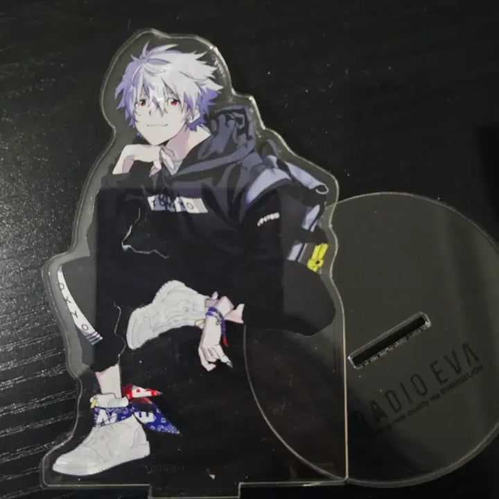 [BUNJANG] Evangelion Kaworu Nendoroid Plush &amp; Acrylic Stand Set / 에반게리온 / 카오루 누이인형&amp;아크릴 스탠드 2종 세트