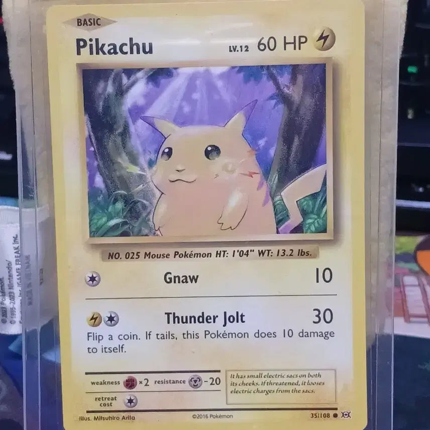 [BUNJANG] Pokemon Pikachu 35/108 North America XY Evolutions / 포켓몬 카드 피카츄 35/108 북미 XY 에볼루션 1