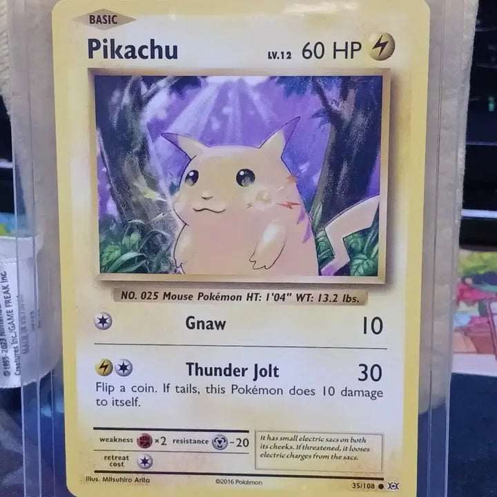 [BUNJANG] Pokemon Card Pikachu 35/108 North America XY Evolutions / 포켓몬 카드 피카츄 35/108 북미 XY 에볼루션 4
