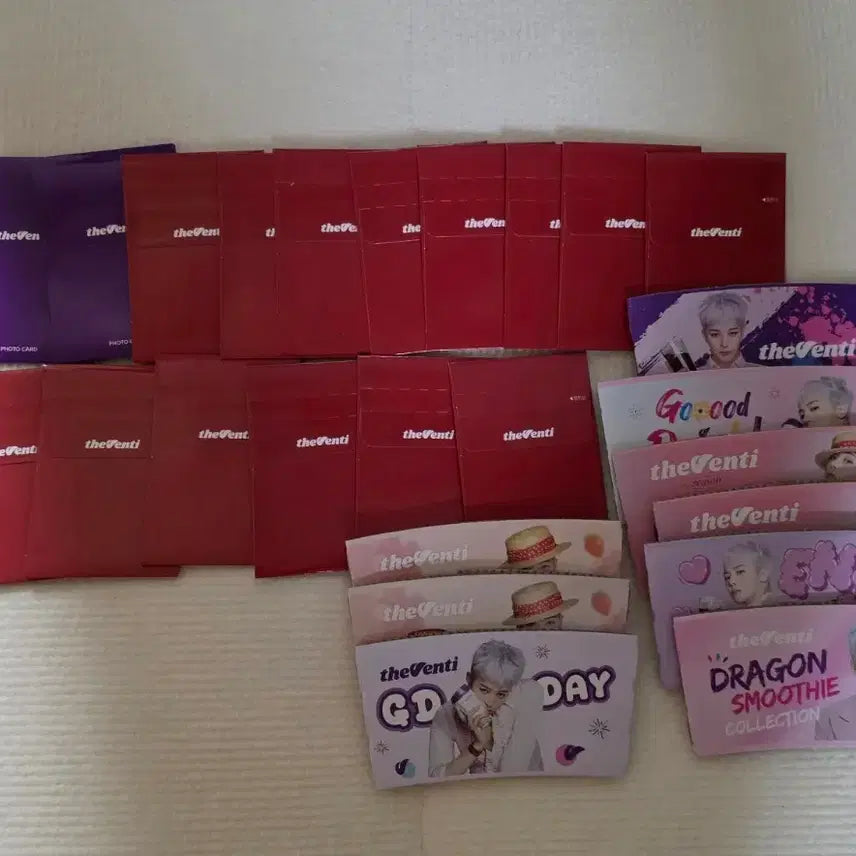 [BUNJANG] G-Dragon The Venti Photocard Bundle Set / 지드래곤 더벤티  포카 및 홀더 일괄판매