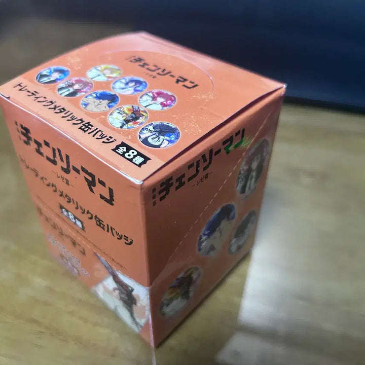 [BUNJANG] Chainsaw Man Metallic Can Badge Set (8 Types) / 체인소맨 메탈릭 캔뱃지 8종 일괄