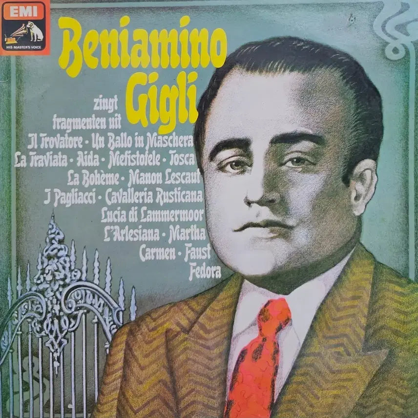 [BUNJANG] Beniamino Gigli Opera Arias LP / 벤자미노 질리 LP